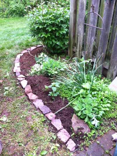 Edging the Flower Bed